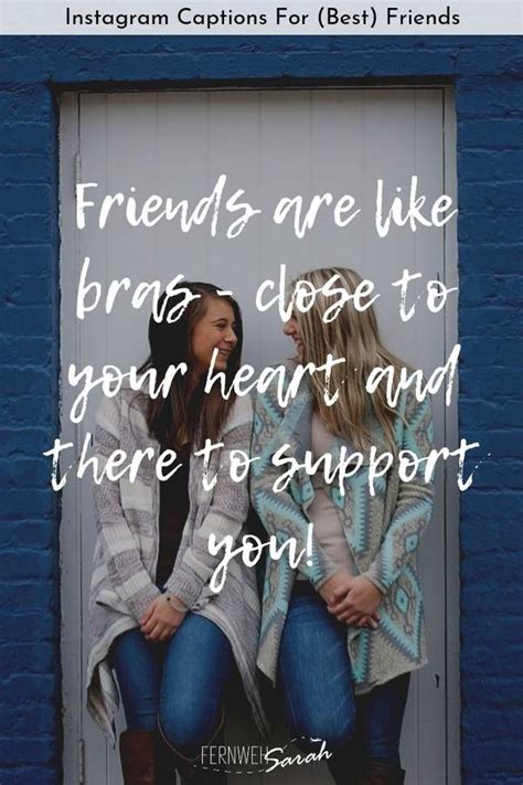 Short instagram captions for friends. Instagram Captions for (Best) Friends - Funny, Cute and ...