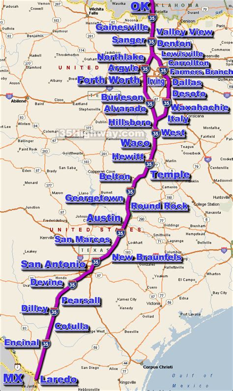 Texas Interstate Hwy Maps