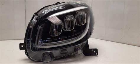 Lampa Lewa Przod Smart Fortwo Full Led A Europa A Za