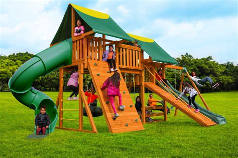 Fantasy Swing Set 2 Jungle Gyms Canada