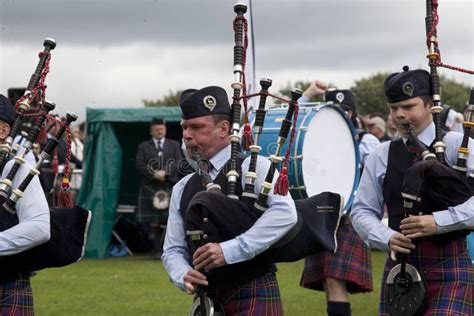 Bucksburn And District Pipe Band Aberdeen Est 1947 During The 2016