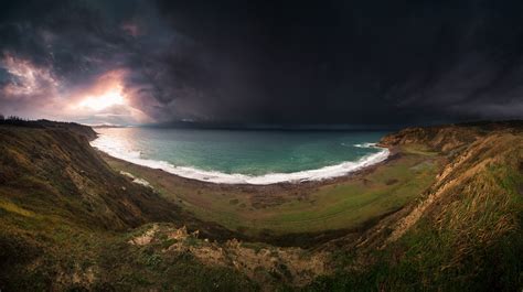 Huge Storm Approaching The Coast Image Abyss
