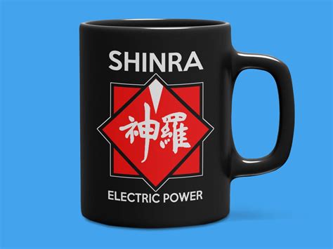 Gaming Mug Ff7 Jrpg Fan Mug Shinra Electric Power Final Etsy