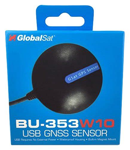 Usglobalsat Inc Globalsat 05 Bu353 W10 Gps Gnss Location Sensor