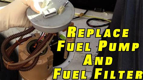 How To Replace A Fuel Pump And Fuel Filter Project White Wookie