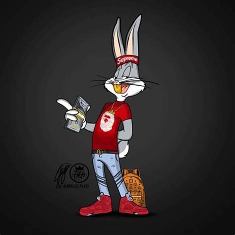Ladda ner Fångalite Bugs Bunny Supreme Med Denna Roliga Bakgrundsbild Wallpaper Wallpapers com