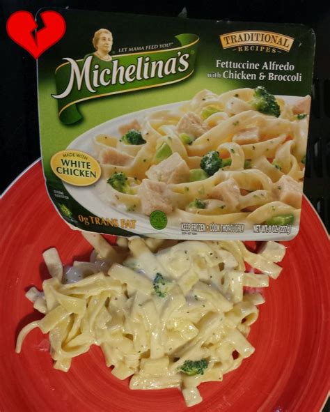 Simplerich Strikes Back Food Review Michelinas Fettuccine Alfredo W