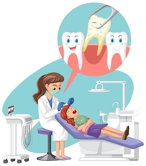 Mujer Dentista Examinando Los Dientes Del Paciente Sobre Fondo Blanco