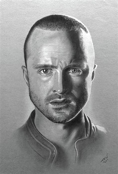 Jesse Pinkman Drawing By Jpw Artist Pixels