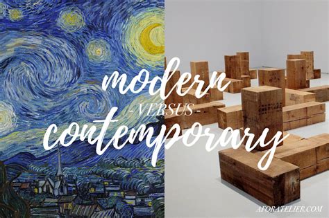 The Difference Between Modern Contemporary Art Art In
