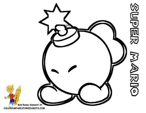 Hammerhead shark and bomb coloring pages. Bob-omb