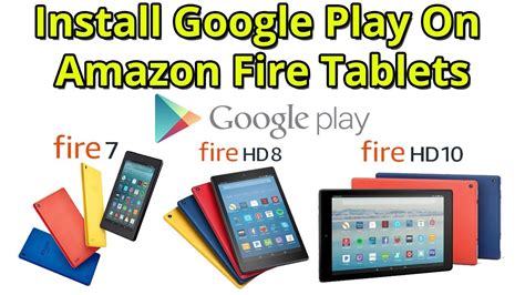 Most apps should work on the amazon fire tablet without any issues. Install Google Play On Amazon Fire Tablets 7 HD 8 Or HD 10 ...