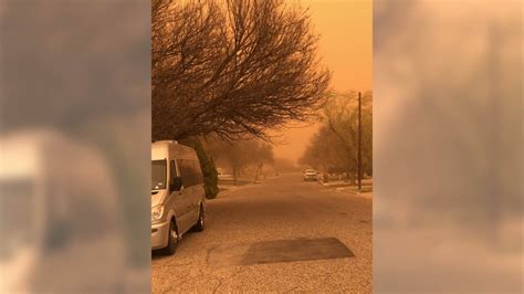 Dust Storm Blows Through West Texas Kxan Austin