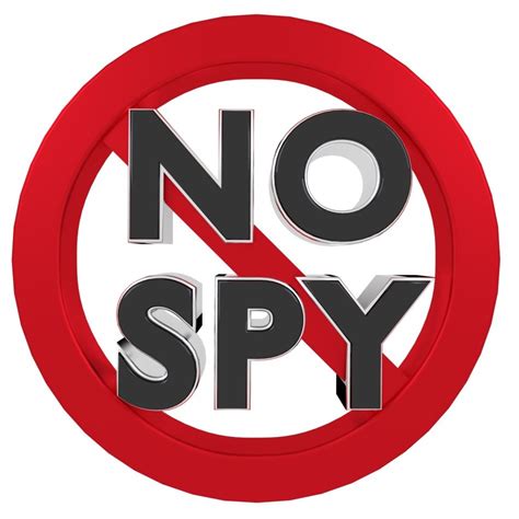 No Spy Sign Drawing Free Image Download