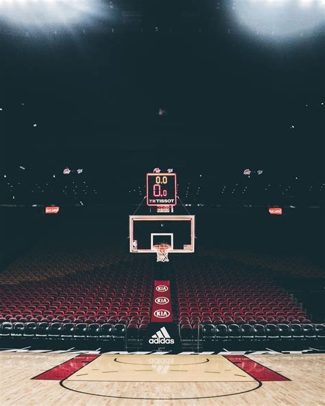 Hd Wallpaper Aerial Photography Of Empty Seats In A Basketball Stadium