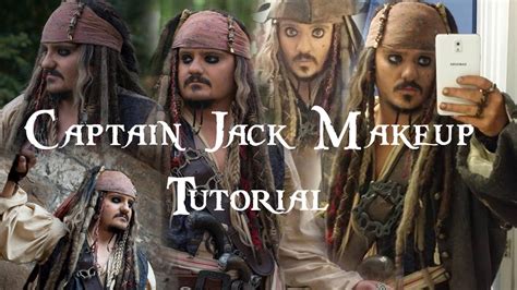 Jack Sparrow Costume Makeup Tutorial Youtube