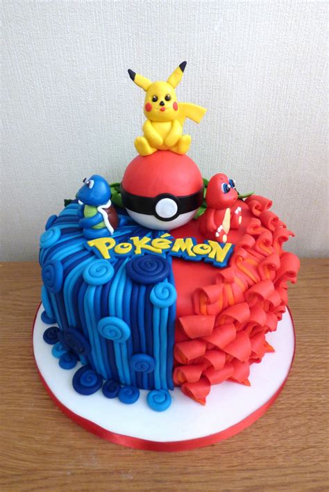 Pokemon Characters Birthday Cake Susies Cakes