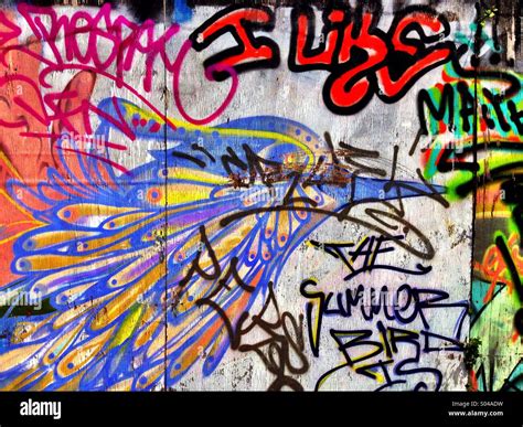 Graffiti Graffitied Wall Art Hi Res Stock Photography And Images Alamy