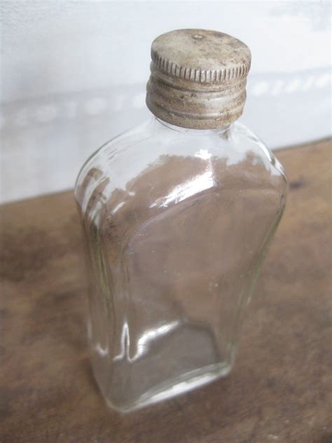 Vintage Hazel Atlas Glass Bottle With Cap Hazel Atlas Tonic