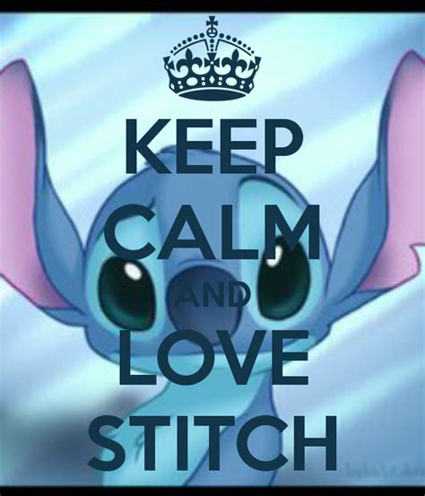 And Love Stitch Stitch Disney Love Stitch Keep