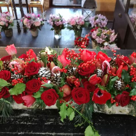 Un Centre De Table Floral Pour Prolonger Lesprit De Noël Les