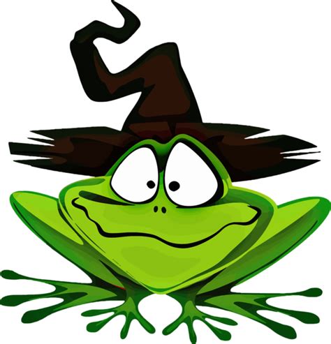 Frog Halloween Cartoon Leaf Toad For Halloween 1228x1280
