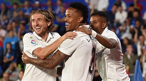 Liga Getafe Real Madrid 0 1 Miltao Di Testa Regala La Vittoria Al