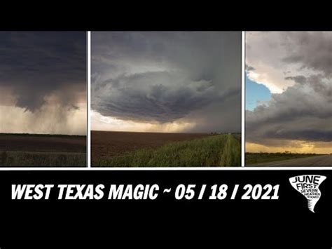 Tornado Near Lamesa TX Long Lived Supercell May 18th 2021 STORM