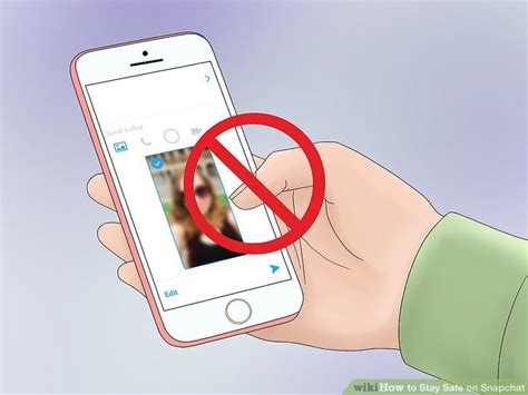how to stay safe on snapchat with pictures wikihow