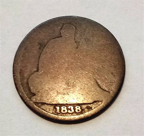 1838 O Seated Liberty Dime No Stars Low Mintage For Sale Buy Now