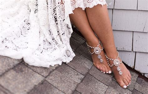 katy barefoot sandals gold foot jewelry beach wedding sandals etsy