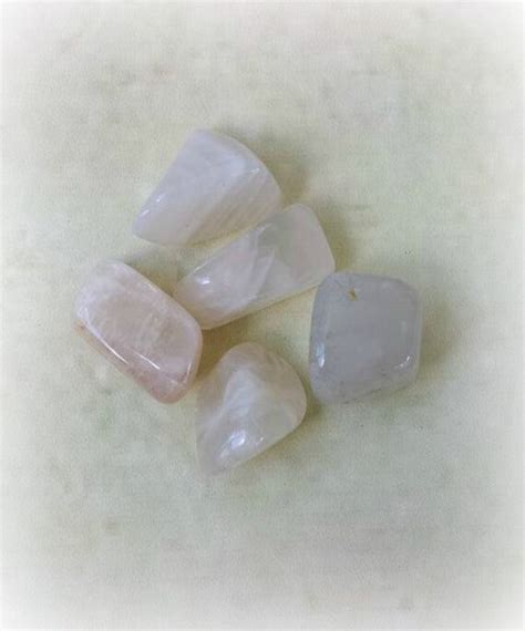 Moonstone Crystals Tumbled Stones Healing Crystals Etsy