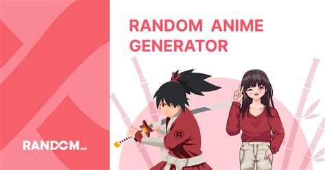 Random Anime Generator Randomonl