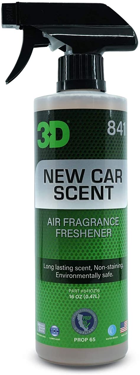 3d Air Fragrance Freshener New Car Scent 473ml Premium Car Care
