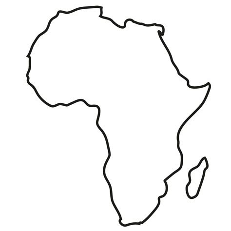Blank Outline Map Of Africa Printable Printable Maps Porn Sex Picture