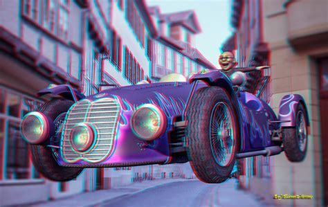 Anaglyph Car By Passionofagoddess On Deviantart