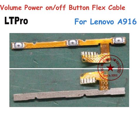 Ltpro High Quality New Volume Power Onoff On Off Button Flex Cable For