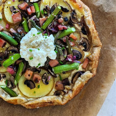 Recipe Savory Spring Galette — Hayes In The Fog