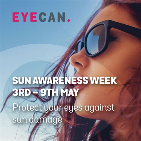 Sun Awareness Week 2nd 8th May Eyecan