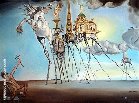 Maybe you would like to learn more about one of these? The Temptation of St. Anthony 1946 Painting By Salvador Dali