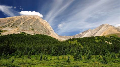 1920x1080 1920x1080 Nature Landscape Mountain Hill Clouds Rock Trees