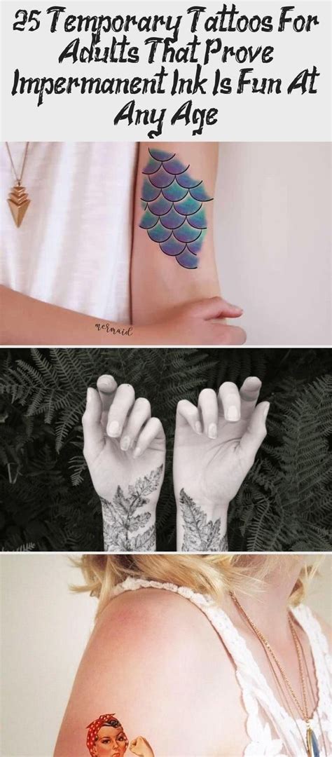 25 Temporary Tattoos For Adults That Prove Impermanent Ink Is Fun At Any Age Tattoo Adul