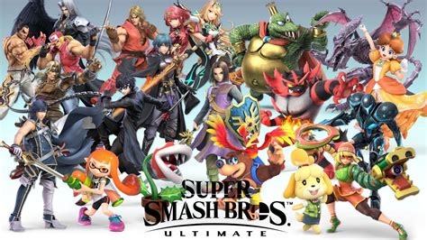 Super Smash Bros Ultimate Newcomers Vs Dlc Youtube