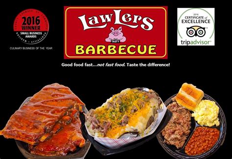 Lawlers has all of your favorite barbecue dishes and a few signature dishes. LawLers Barbecue Athens, Athens Alabama (AL ...