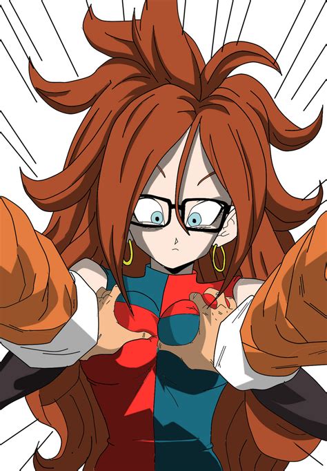 Android 21 By Ginyu1992 On Deviantart