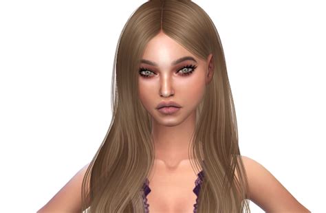 Pin On The Sims 4 Alpha Hair Cc