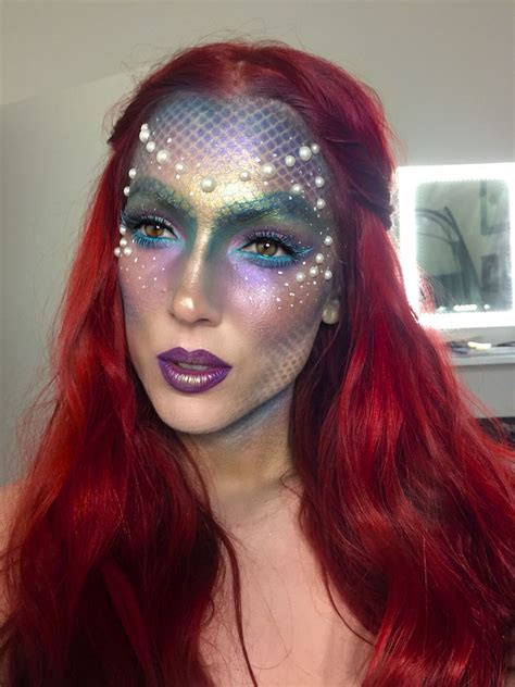 Mermaid Makeup Mermaid Makeup Halloween Mermaid Halloween Mermaid