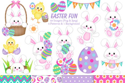 Easter Clipart Easter Bunny Graphics And Illustrations 73507