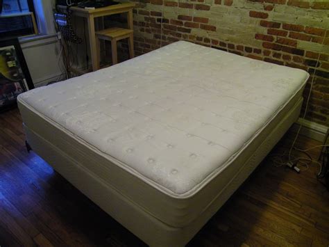 Thinking of how to recycle an old mattress? $125 Beautyrest Firm queen-sized mattress, box spring ...