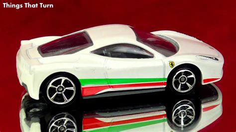 2012 Hot Wheels Ferrari 458 Italia 130 Youtube